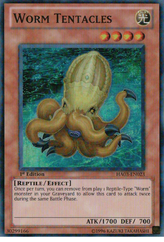 Worm Tentacles [HA03-EN023] Super Rare - Card Brawlers | Quebec | Canada | Yu-Gi-Oh!