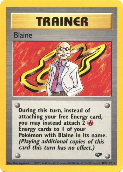 Blaine (100/132) [Gym Challenge Unlimited] - Card Brawlers | Quebec | Canada | Yu-Gi-Oh!