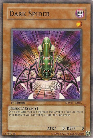 Dark Spider [SOVR-EN015] Common - Card Brawlers | Quebec | Canada | Yu-Gi-Oh!