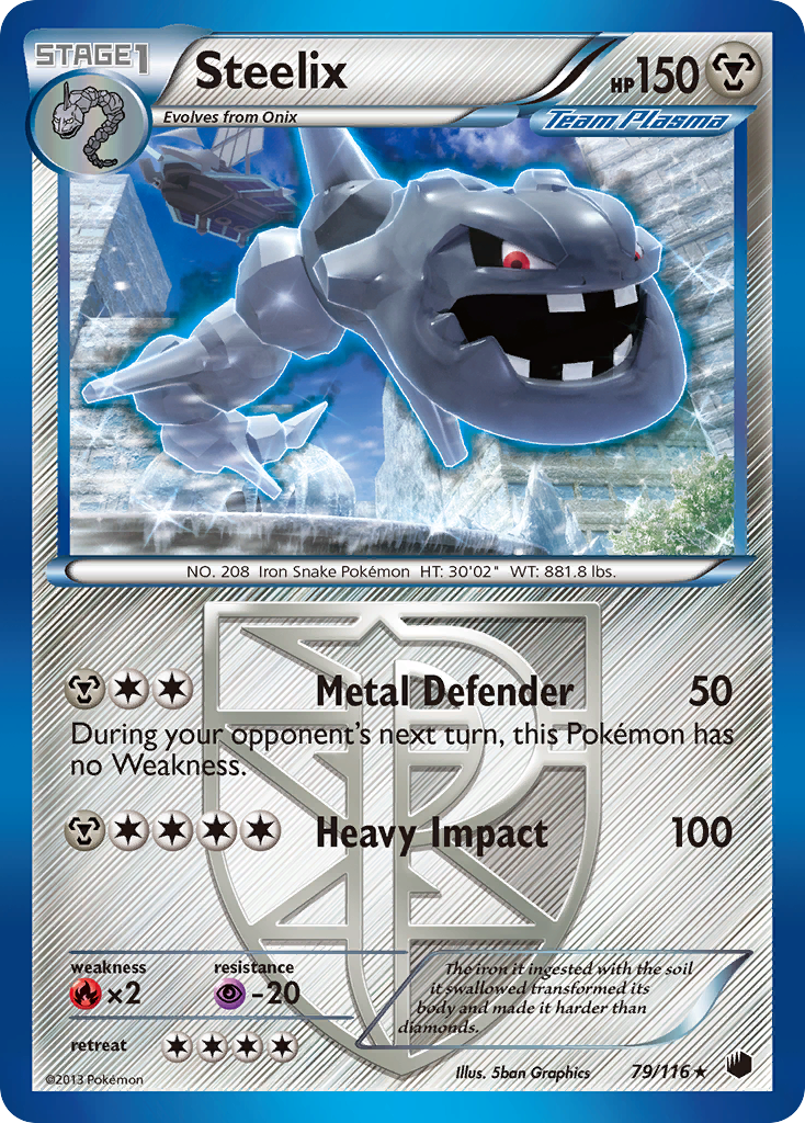 Steelix (79/116) [Black & White: Plasma Freeze] - Card Brawlers | Quebec | Canada | Yu-Gi-Oh!