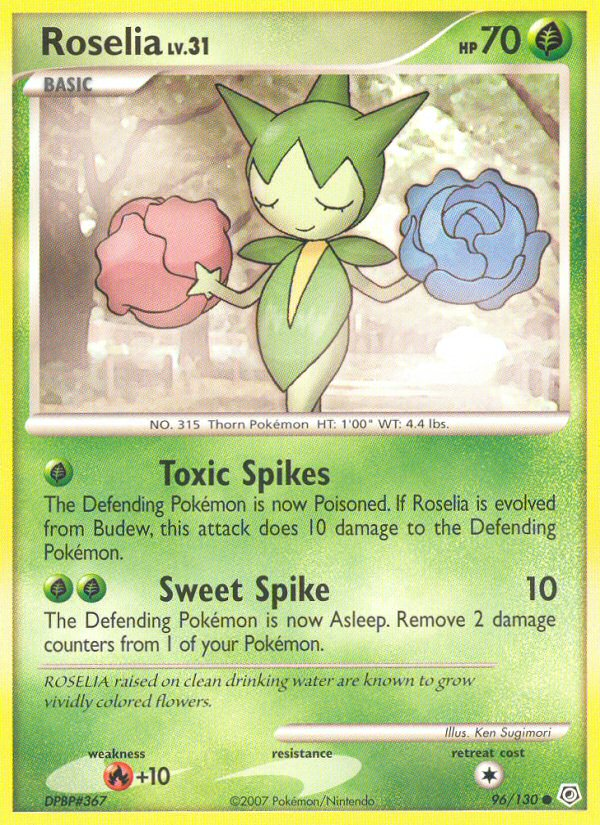 Roselia (96/130) [Diamond & Pearl: Base Set] - Card Brawlers | Quebec | Canada | Yu-Gi-Oh!