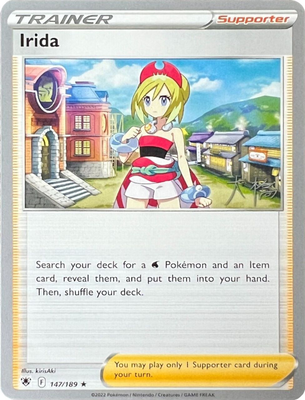 Irida (147/189) (Ice Rider Palkia - Rikuto Ohashi) [World Championships 2022] - Card Brawlers | Quebec | Canada | Yu-Gi-Oh!