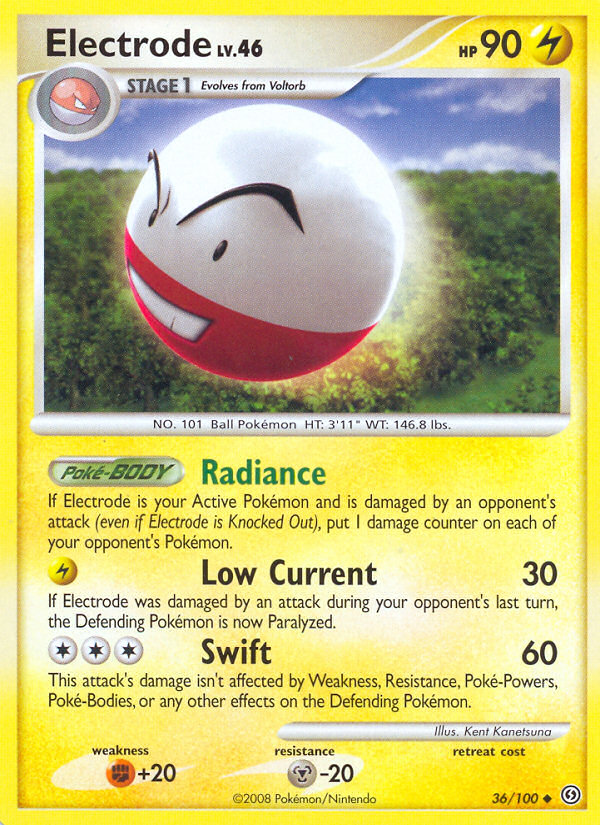 Electrode (36/100) [Diamond & Pearl: Stormfront] - Card Brawlers | Quebec | Canada | Yu-Gi-Oh!