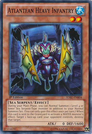 Atlantean Heavy Infantry [SDRE-EN004] Common - Card Brawlers | Quebec | Canada | Yu-Gi-Oh!