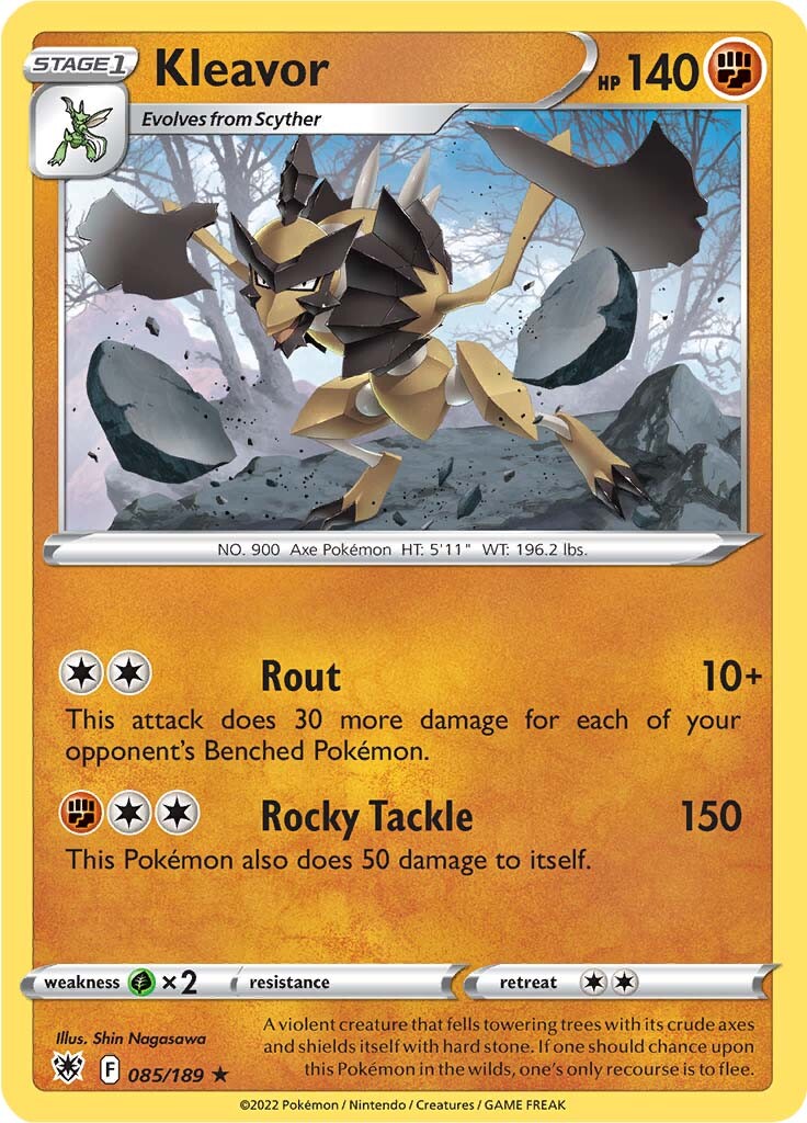 Kleavor (085/189) [Sword & Shield: Astral Radiance] - Card Brawlers | Quebec | Canada | Yu-Gi-Oh!