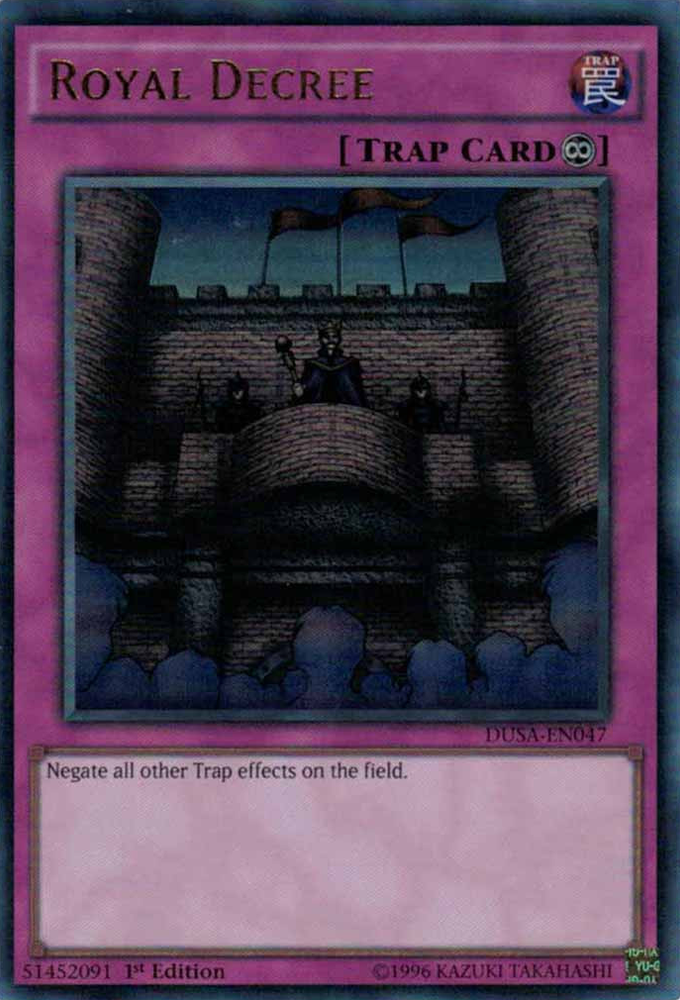 Royal Decree [DUSA-EN047] Ultra Rare - Yu-Gi-Oh! - Card Brawlers | Quebec | Canada |