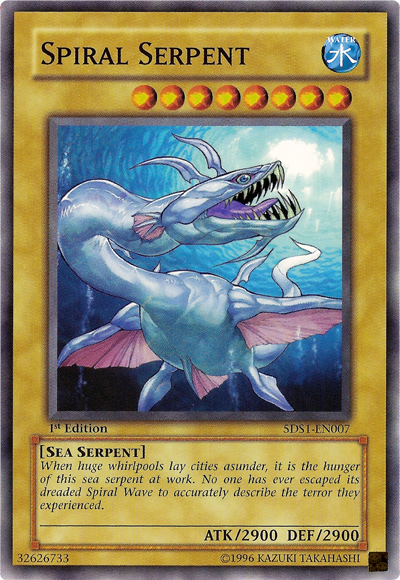 Spiral Serpent [5DS1-EN007] Common - Card Brawlers | Quebec | Canada | Yu-Gi-Oh!