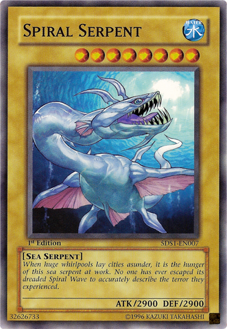 Spiral Serpent [5DS1-EN007] Common - Card Brawlers | Quebec | Canada | Yu-Gi-Oh!