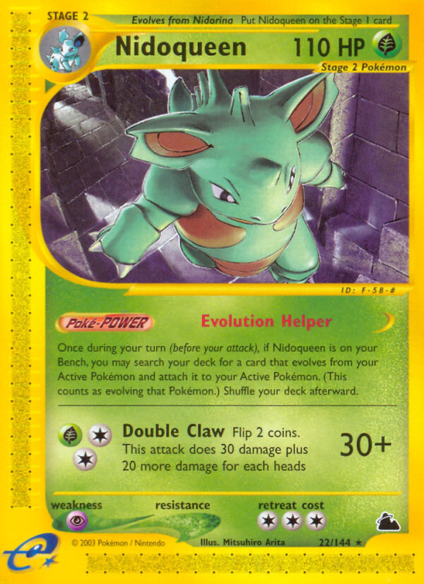 Nidoqueen (22/144) [Skyridge] - Card Brawlers | Quebec | Canada | Yu-Gi-Oh!