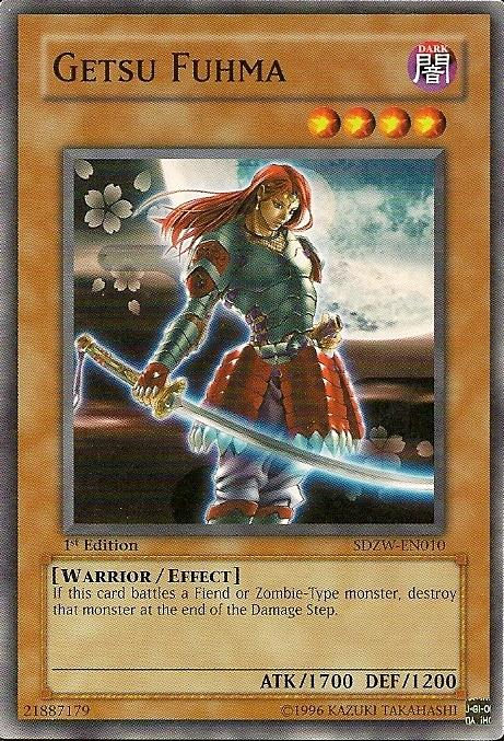 Getsu Fuhma [SDZW-EN010] Common - Card Brawlers | Quebec | Canada | Yu-Gi-Oh!