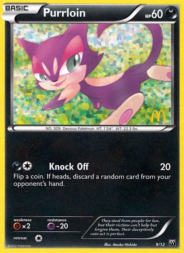 Purrloin (9/12) [McDonald's Promos: 2012 Collection] - Card Brawlers | Quebec | Canada | Yu-Gi-Oh!