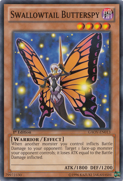 Swallowtail Butterspy [GAOV-EN013] Common - Card Brawlers | Quebec | Canada | Yu-Gi-Oh!