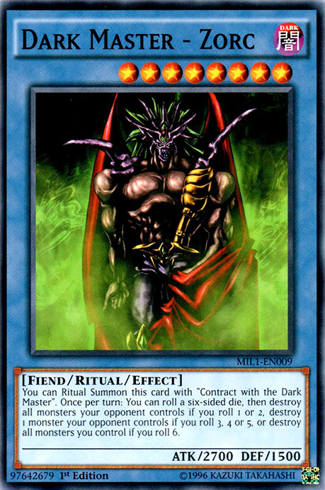 Dark Master - Zorc [MIL1-EN009] Common - Yu-Gi-Oh! - Card Brawlers | Quebec | Canada |