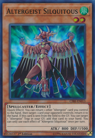 Altergeist Silquitous [CIBR-EN013] Super Rare - Yu-Gi-Oh! - Card Brawlers | Quebec | Canada |