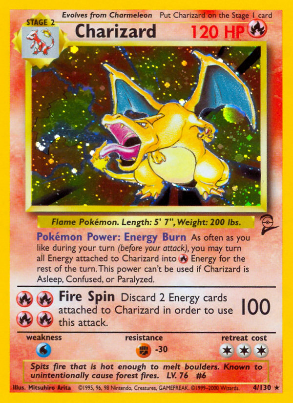 Charizard (4/130) [Base Set 2] - Card Brawlers | Quebec | Canada | Yu-Gi-Oh!