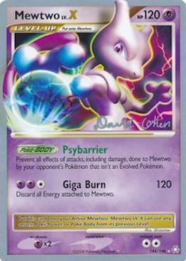 Mewtwo LV.X (144/146) (Stallgon - David Cohen) [World Championships 2009] - Card Brawlers | Quebec | Canada | Yu-Gi-Oh!