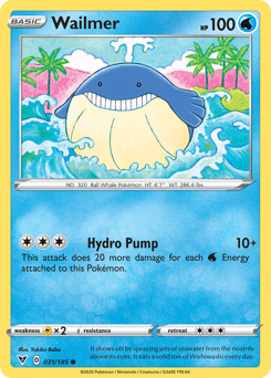 Wailmer (031/185) [Sword & Shield: Vivid Voltage] - Card Brawlers | Quebec | Canada | Yu-Gi-Oh!