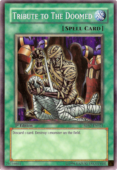 Tribute to the Doomed [5DS2-EN024] Common - Yu-Gi-Oh! - Card Brawlers | Quebec | Canada |