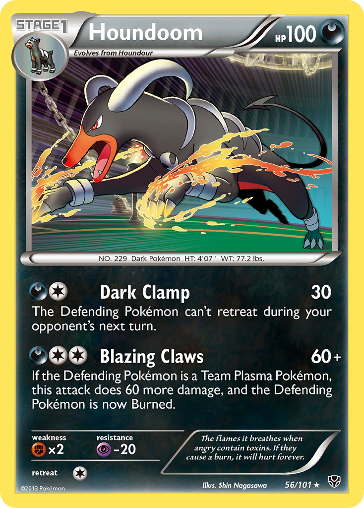 Houndoom (56/101) [Black & White: Plasma Blast] - Card Brawlers | Quebec | Canada | Yu-Gi-Oh!