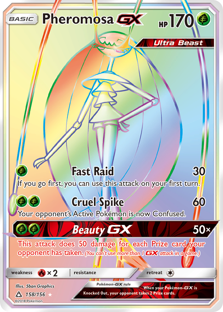 Pheromosa GX (158/156) [Sun & Moon: Ultra Prism] - Card Brawlers | Quebec | Canada | Yu-Gi-Oh!