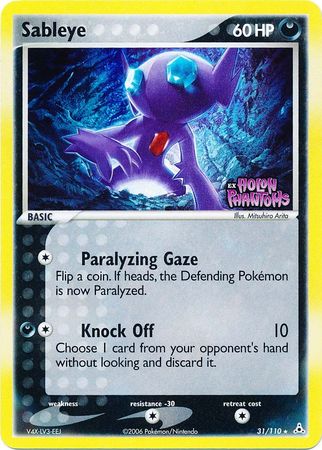 Sableye (31/110) (Stamped) [EX: Holon Phantoms] - Card Brawlers | Quebec | Canada | Yu-Gi-Oh!