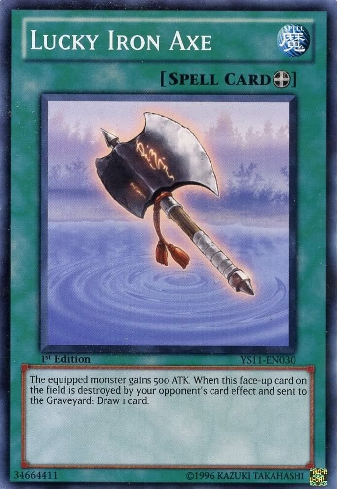 Lucky Iron Axe [YS11-EN030] Common - Card Brawlers | Quebec | Canada | Yu-Gi-Oh!