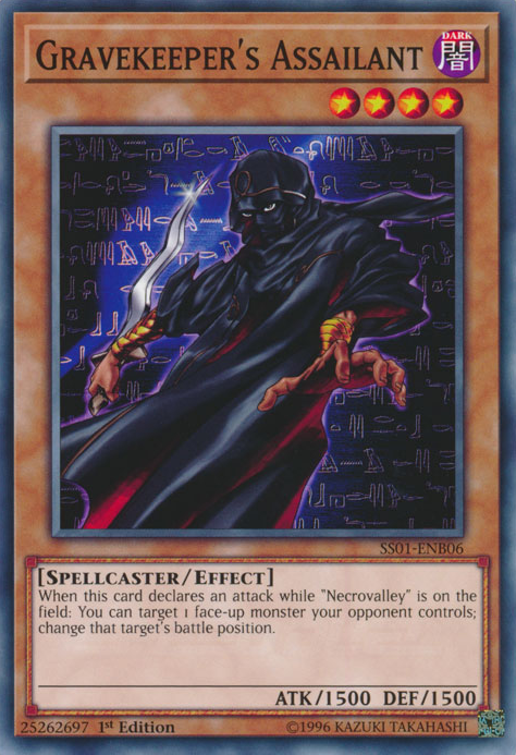 Gravekeeper's Assailant [SS01-ENB06] Common - Yu-Gi-Oh! - Card Brawlers | Quebec | Canada |