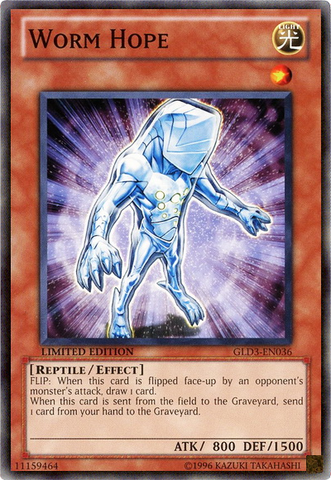 Worm Hope [GLD3-EN036] Common - Card Brawlers | Quebec | Canada | Yu-Gi-Oh!