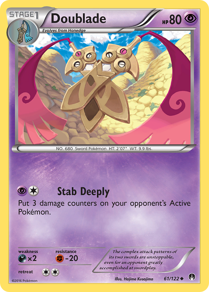 Doublade (61/122) [XY: BREAKpoint] - Card Brawlers | Quebec | Canada | Yu-Gi-Oh!