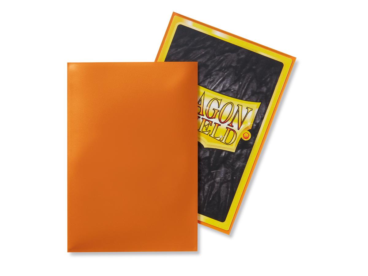 Dragon Shield Matte Sleeve - Orange ‘Tigris’ 60ct - Card Brawlers | Quebec | Canada | Yu-Gi-Oh!