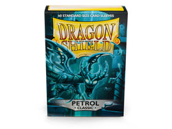Dragon Shield Classic Sleeve - Petrol ‘Yurk’ 60ct - Card Brawlers | Quebec | Canada | Yu-Gi-Oh!