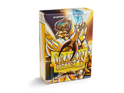 Dragon Shield Matte Sleeve - Gold ‘Pontifex’ 60ct - Card Brawlers | Quebec | Canada | Yu-Gi-Oh!