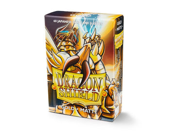 Dragon Shield Matte Sleeve - Gold ‘Pontifex’ 60ct - Card Brawlers | Quebec | Canada | Yu-Gi-Oh!
