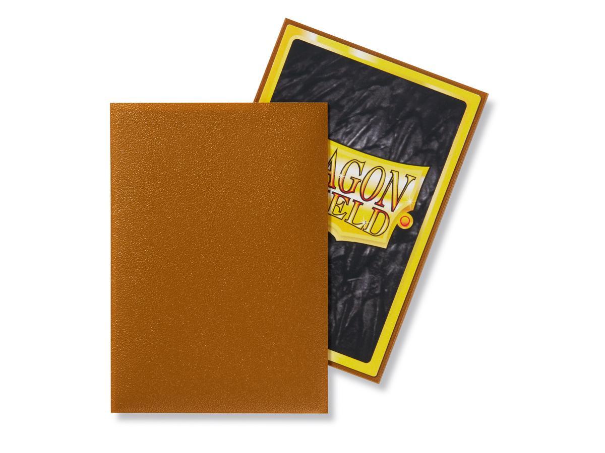 Dragon Shield Matte Sleeve - Gold ‘Pontifex’ 60ct - Card Brawlers | Quebec | Canada | Yu-Gi-Oh!