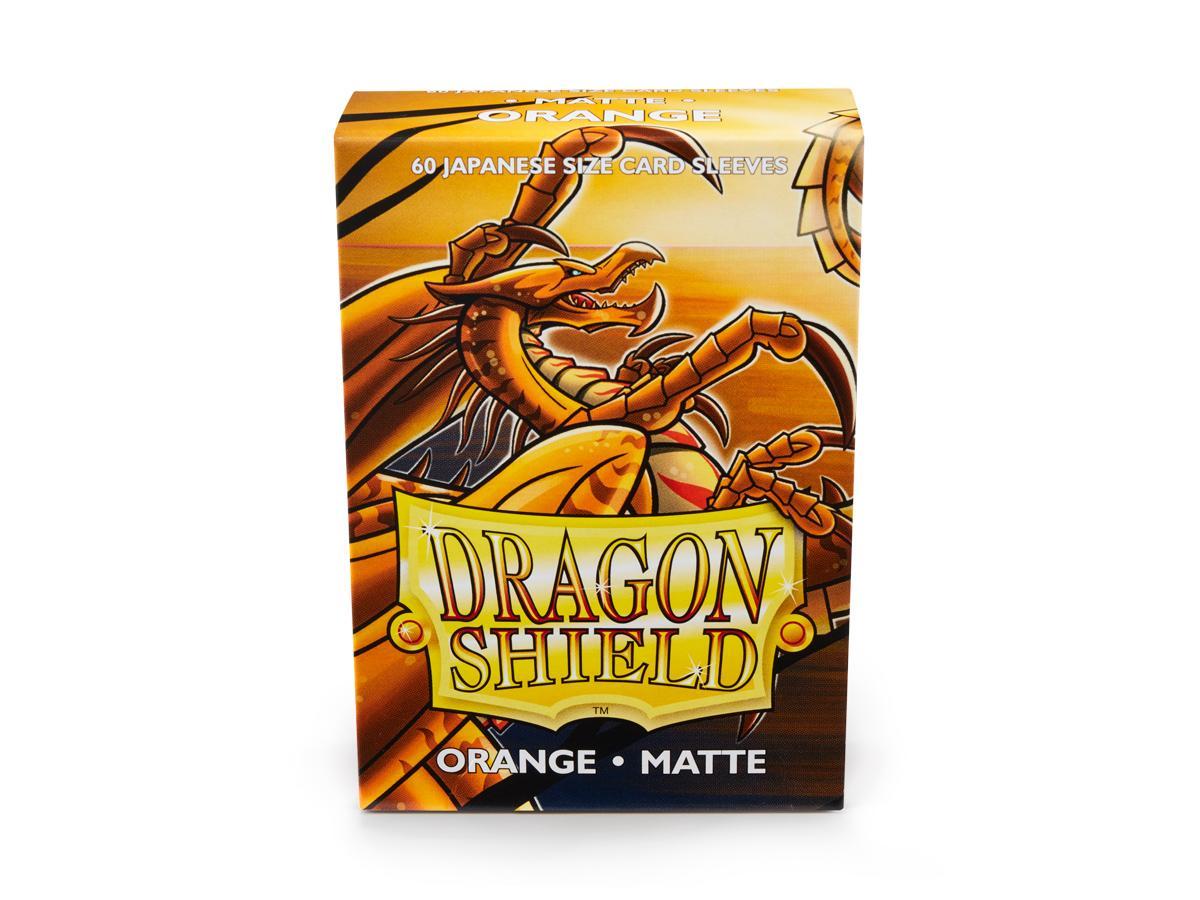 Dragon Shield Matte Sleeve - Orange ‘Kurang’ 60ct - Card Brawlers | Quebec | Canada | Yu-Gi-Oh!