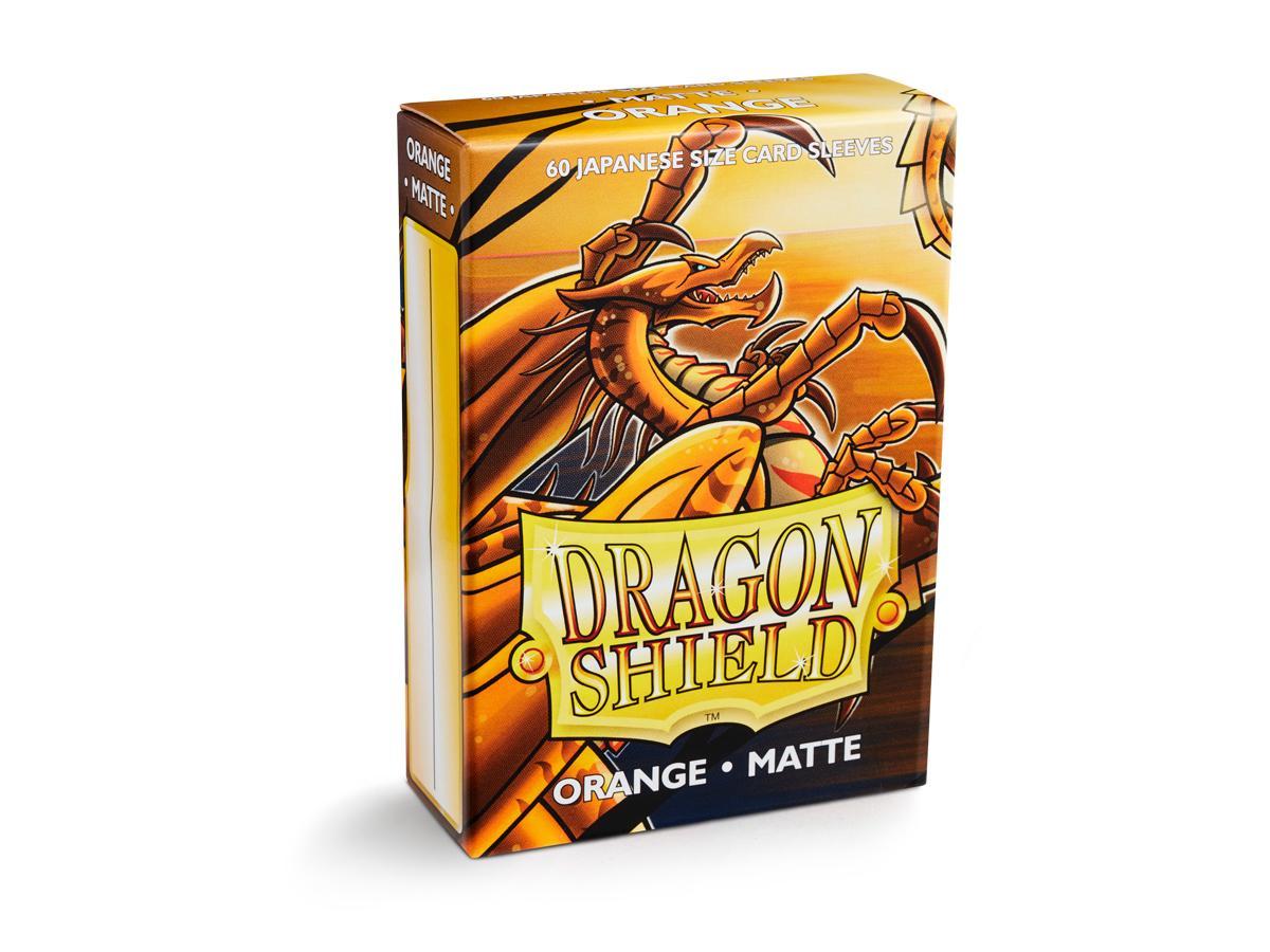 Dragon Shield Matte Sleeve - Orange ‘Kurang’ 60ct - Card Brawlers | Quebec | Canada | Yu-Gi-Oh!