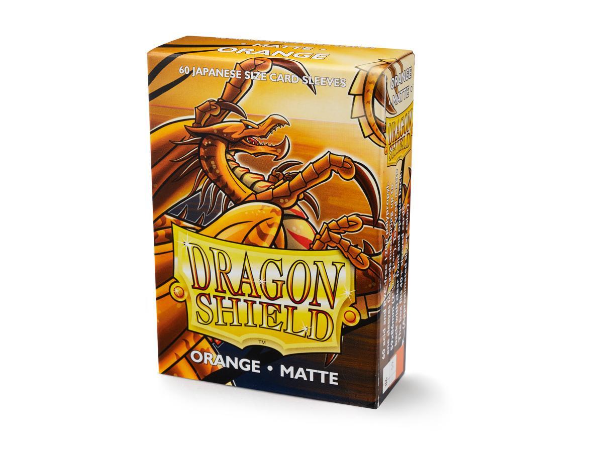 Dragon Shield Matte Sleeve - Orange ‘Kurang’ 60ct - Card Brawlers | Quebec | Canada | Yu-Gi-Oh!