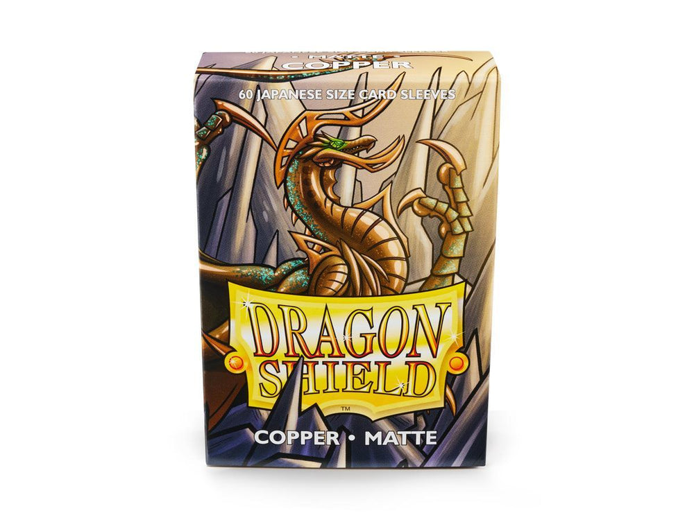 Dragon Shield Matte Sleeve - Copper ‘Munay’ 60ct - Card Brawlers | Quebec | Canada | Yu-Gi-Oh!