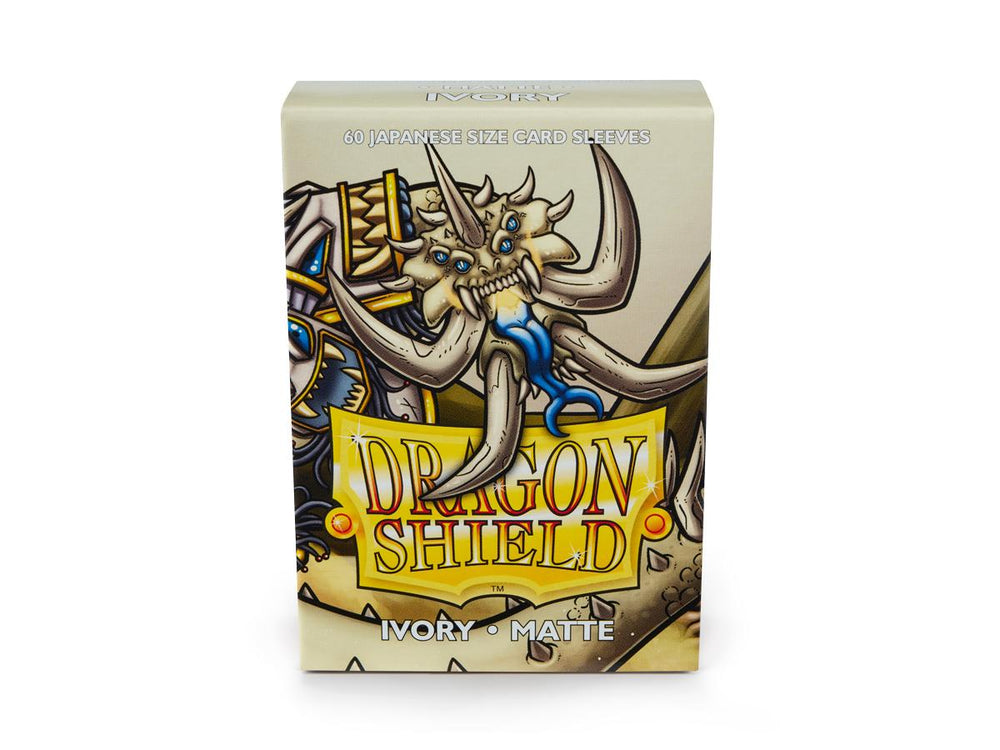 Dragon Shield Matte Sleeve - Ivory ‘Opylae’ 60ct - Card Brawlers | Quebec | Canada | Yu-Gi-Oh!