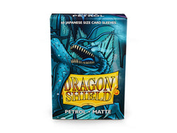 Dragon Shield Matte Sleeve - Petrol ‘Xi’ 60ct - Card Brawlers | Quebec | Canada | Yu-Gi-Oh!