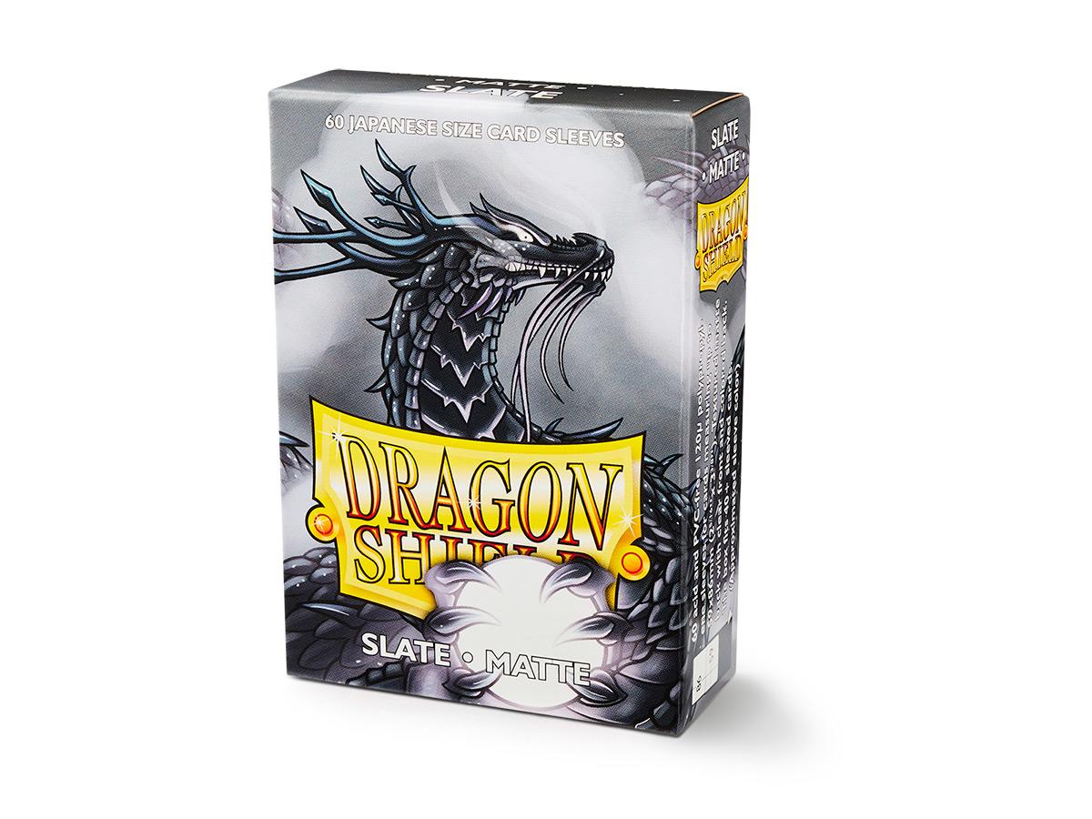 Dragon Shield Matte Sleeve - Slate ‘Lithos’ 60ct - Card Brawlers | Quebec | Canada | Yu-Gi-Oh!