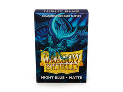 Dragon Shield Matte Sleeve - Night Blue ‘Delphion’ 60ct - Card Brawlers | Quebec | Canada | Yu-Gi-Oh!