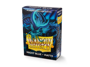 Dragon Shield Matte Sleeve - Night Blue ‘Delphion’ 60ct - Card Brawlers | Quebec | Canada | Yu-Gi-Oh!