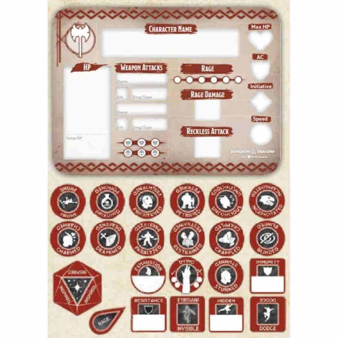 D&D Class Token Set - Card Brawlers | Quebec | Canada | Yu-Gi-Oh!