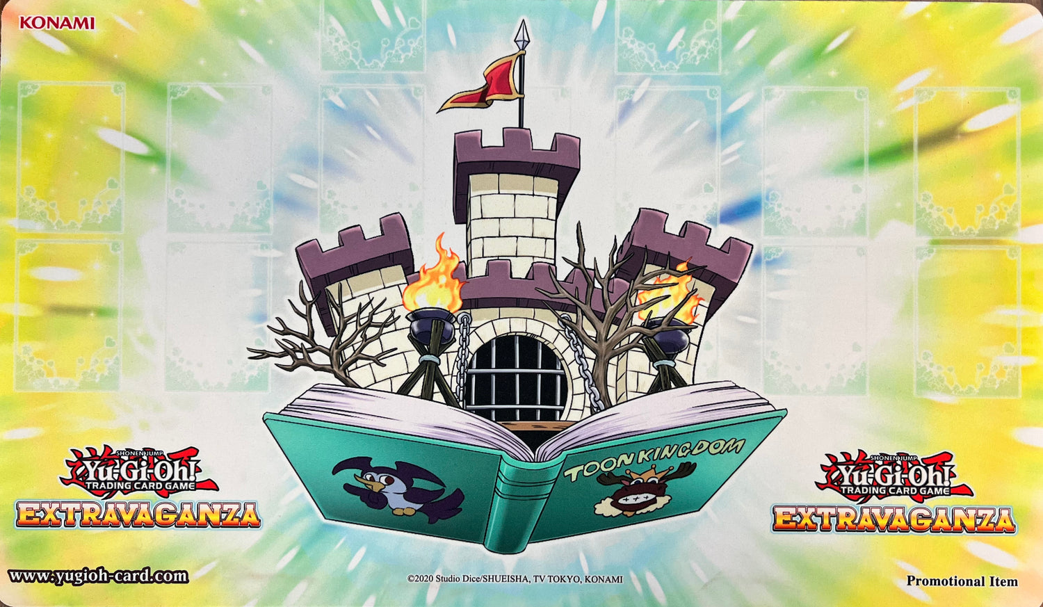 Toon Kingdom Remote Duel Extravaganza Yu-Gi-Oh! Playmat - Card Brawlers | Quebec | Canada | Yu-Gi-Oh!