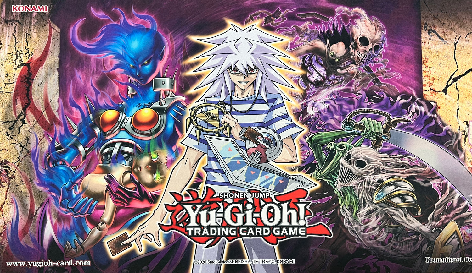 Yami Bakura Immortal Destiny Win-A-Mat Yu-Gi-Oh! Playmat - Card Brawlers | Quebec | Canada | Yu-Gi-Oh!