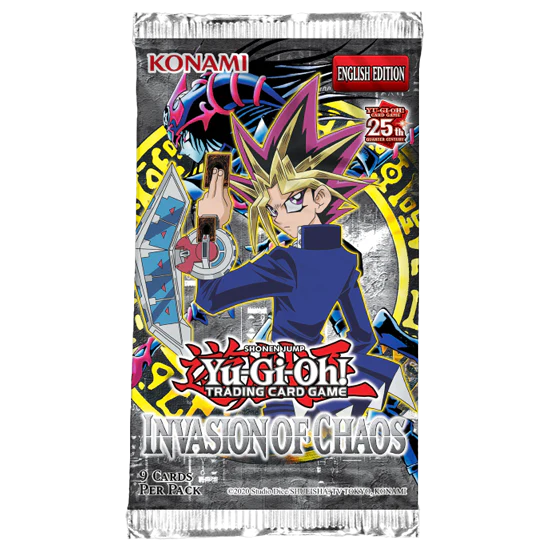 Yu-Gi-Oh! Invasion of Chaos 25th Anniversary Booster Box (PREORDER) July 14, 2023 - Card Brawlers | Quebec | Canada | Yu-Gi-Oh!