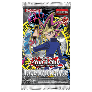 Yu-Gi-Oh! Invasion of Chaos 25th Anniversary Booster Box (PREORDER) July 14, 2023 - Card Brawlers | Quebec | Canada | Yu-Gi-Oh!
