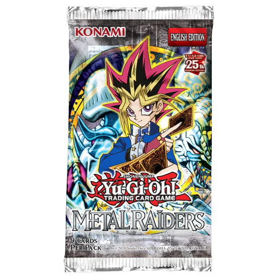 Yu-Gi-Oh! Metal Raiders 25th Anniversary Booster Box (PREORDER) July 14, 2023 - Card Brawlers | Quebec | Canada | Yu-Gi-Oh!