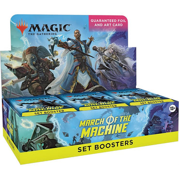 Magic The Gathering: March of the Machine Set Booster Box (PREORDER) April 21, 2023 - Card Brawlers | Quebec | Canada | Yu-Gi-Oh!
